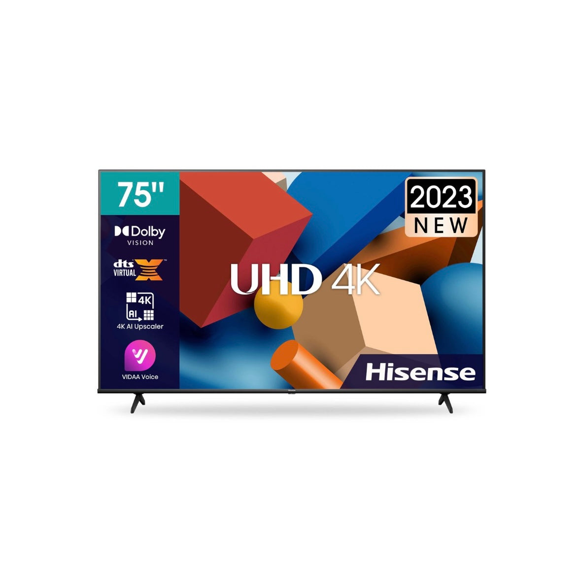Hisense 75" A6K 4K UHD Smart TV with HDR & Dolby Digital
