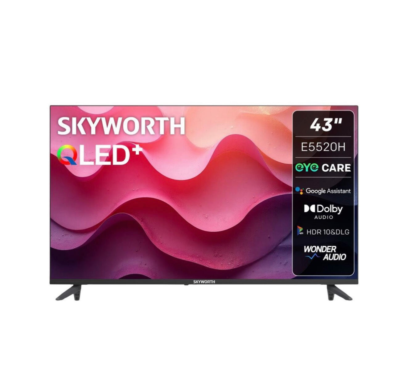 Skyworth 43" 4K ULED Google TV 43E5520H