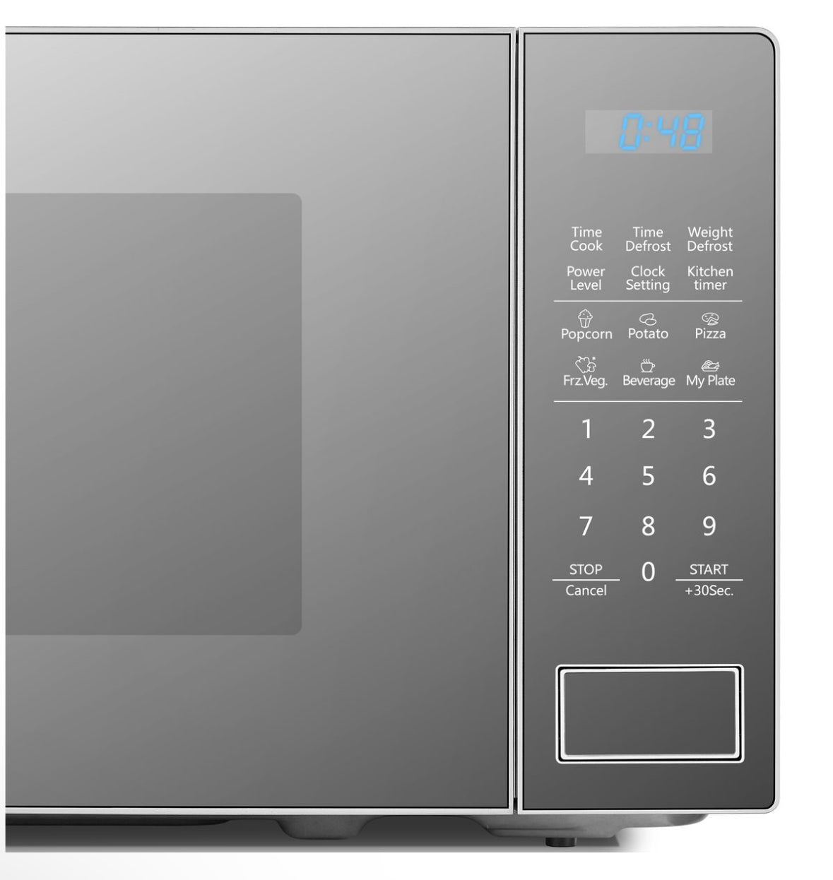 Hisense 20L Electronic Microwave Oven - Mirror