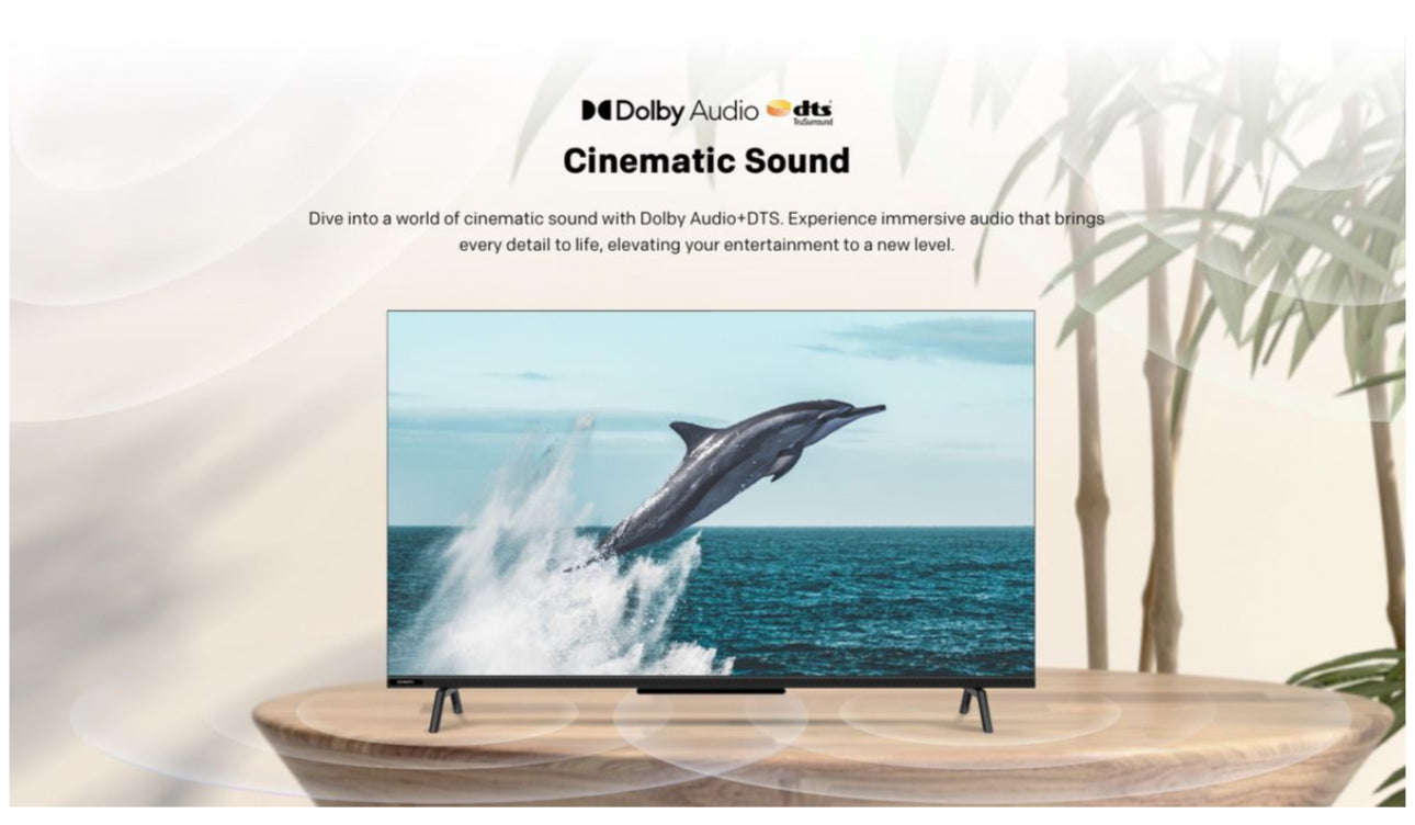 Skyworth 60" 4K UHD Google Smart TV With Google Assistant - G6500G