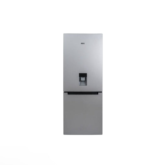 KIC 276L Bottom Freezer Fridge With Water Dispenser - Metallic