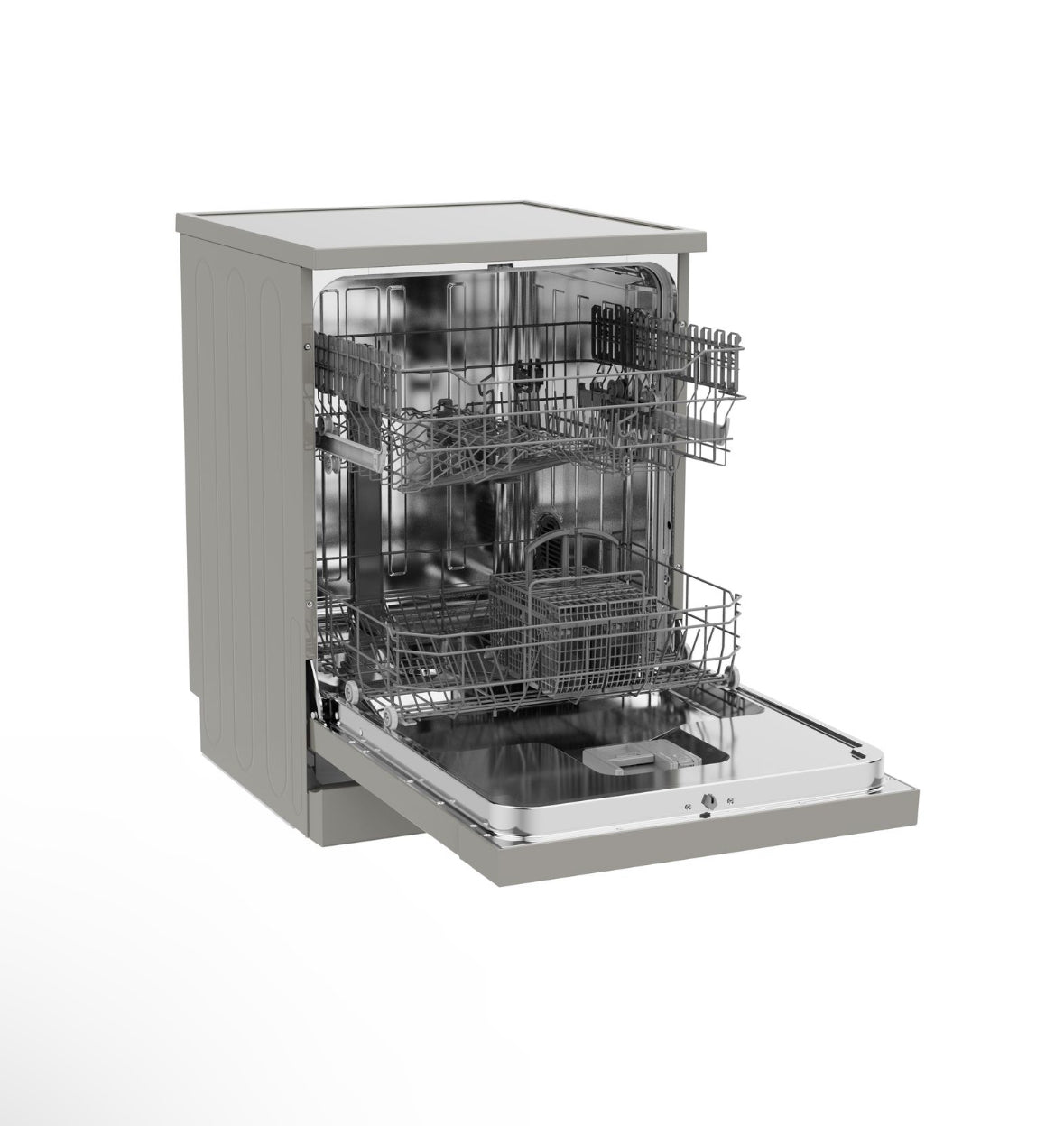 Hisense 13 Place Dishwasher with LED Display - Silver