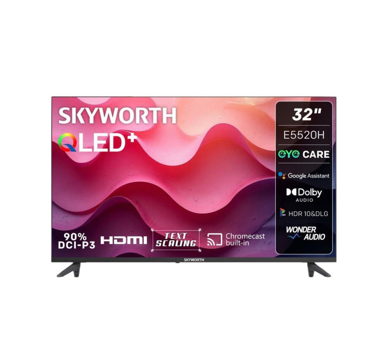Skyworth 32" QLED Google TV 32E5520H