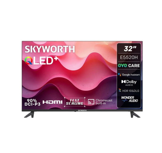 Skyworth 32" QLED Google TV 32E5520H