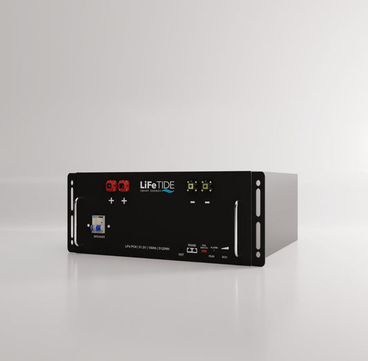 LiFeTIDE 51.2V LiFePO4 100Ah 5120Wh Battery