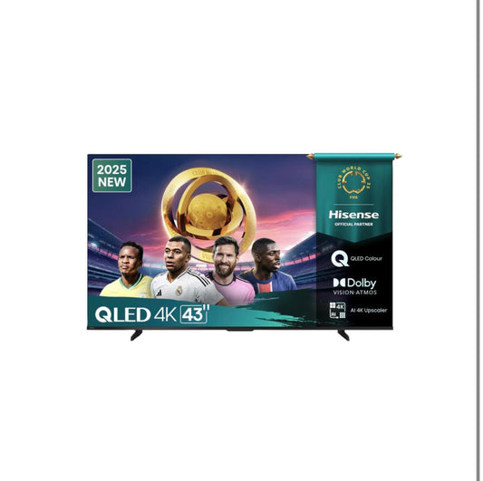 Hisense 43” QLED SMART TV 4K 43Q6Q