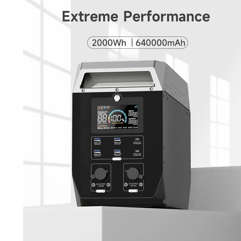 2000Wh Portable Power Station