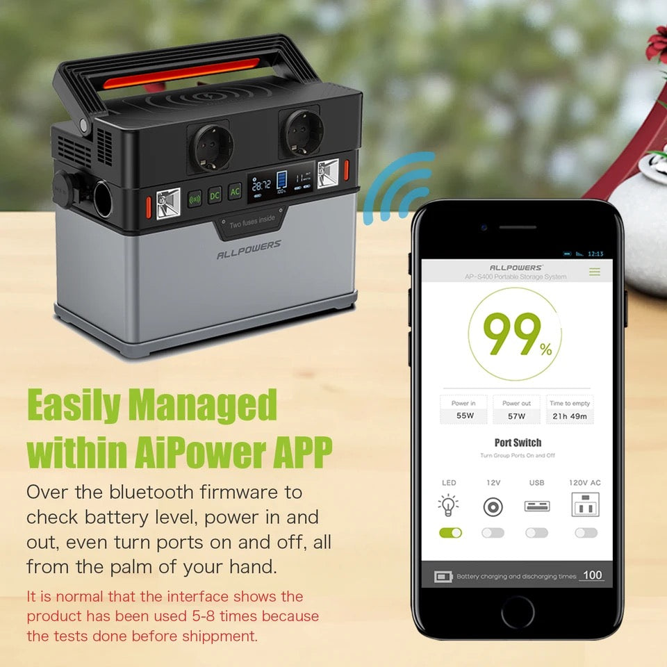288Wh Portable Power Station